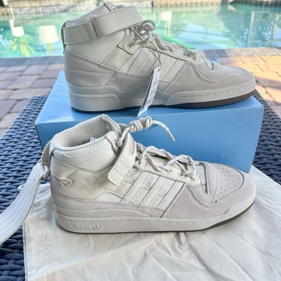 Adidas Ivy Park x Forum Mid Icy Park Men's Shoes Cream White